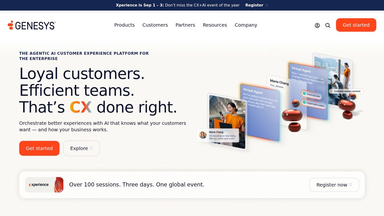 Genesys Cloud CX + Genesys AI