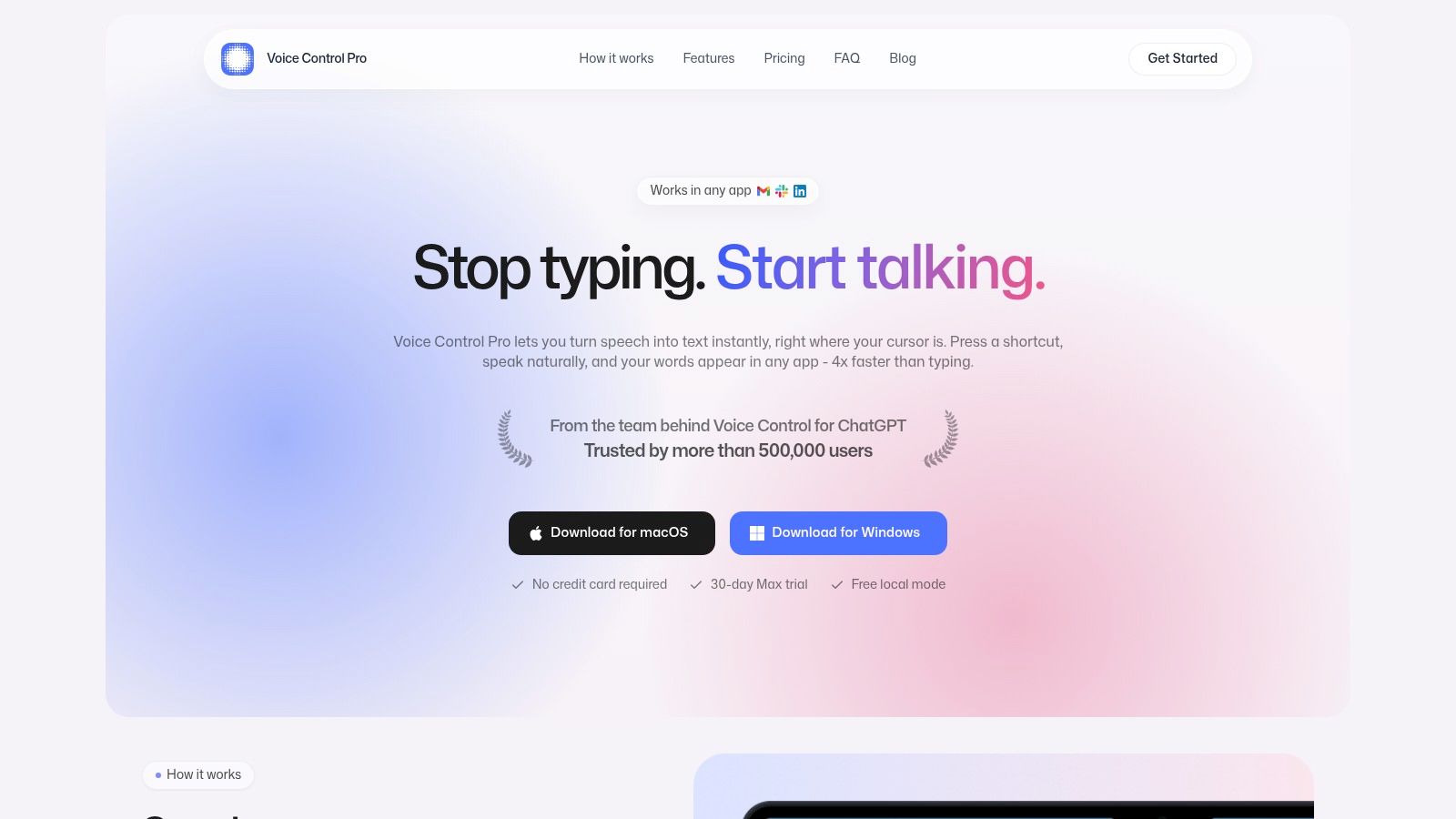 Screenshot from https://voicecontrol.pro