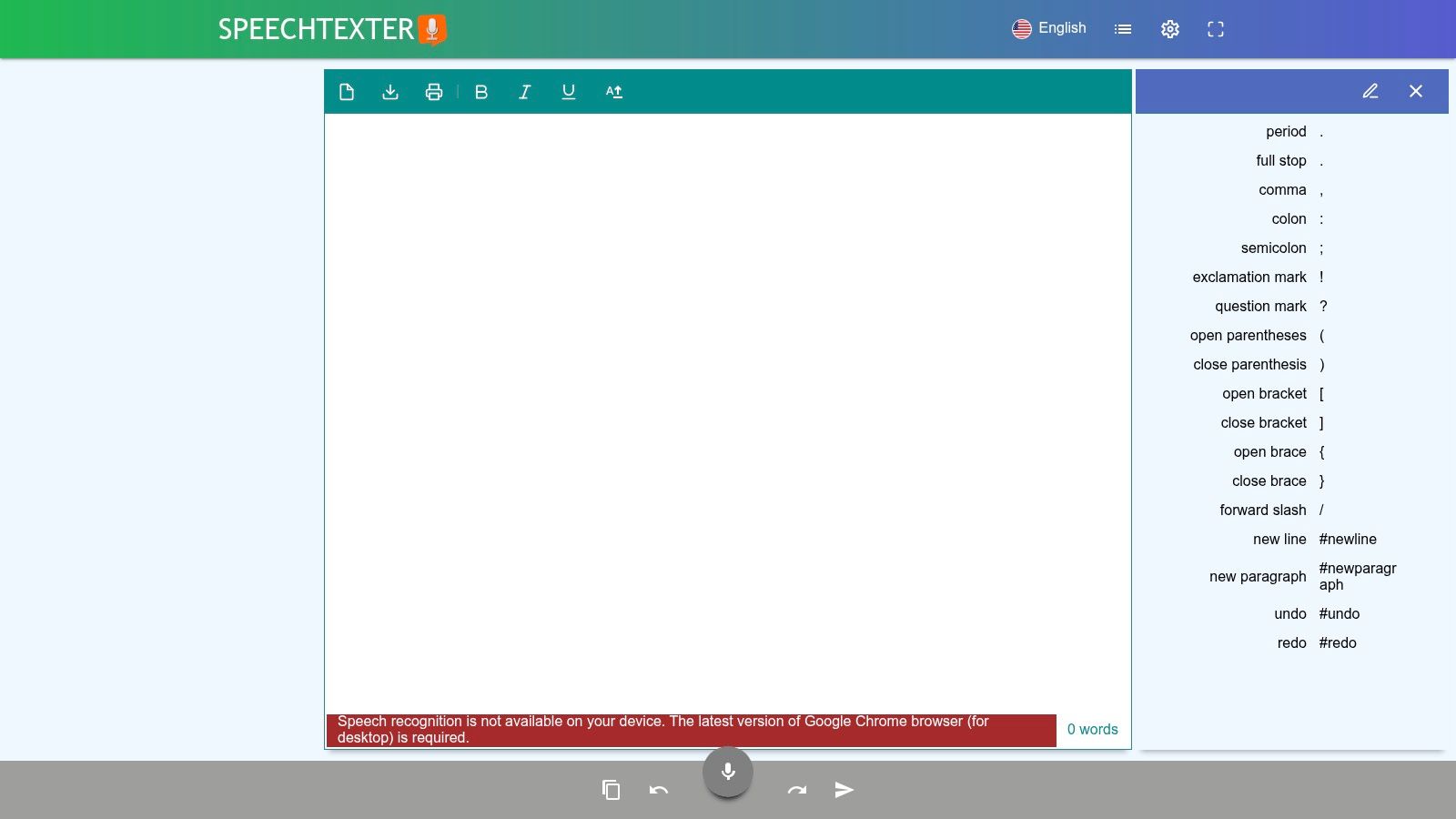 SpeechTexter